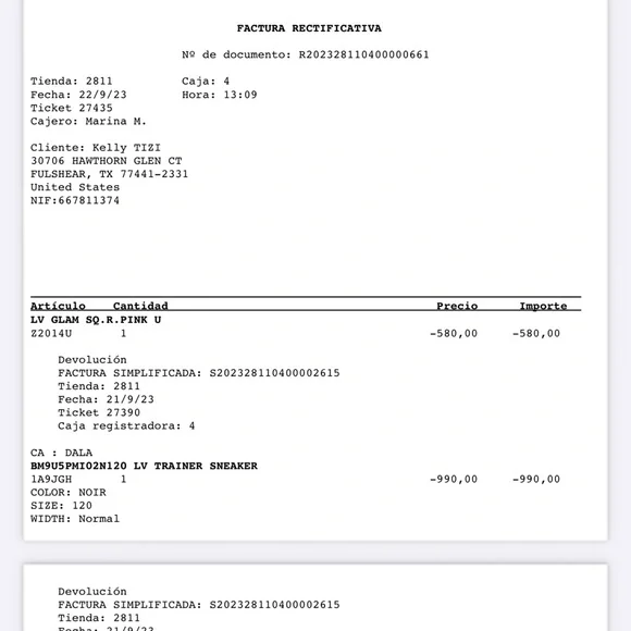 Louis Vuitton Glam Square sunglasses - Picture 10 of 10